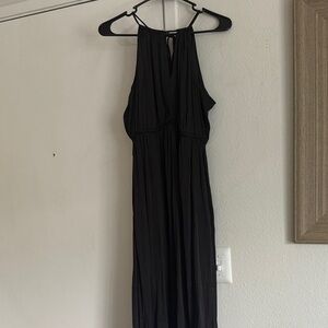 Old Navy Black High Low Dress